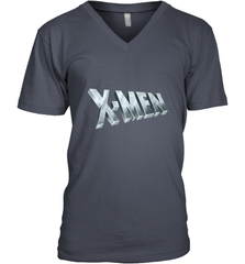 Marvel X Men Logo Retro 90s Animated Series Men's V-Neck Men's V-Neck - FordPhuMy