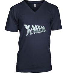 Marvel X Men Logo Retro 90s Animated Series Men's V-Neck Men's V-Neck - FordPhuMy