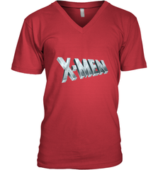 Marvel X Men Logo Retro 90s Animated Series Men's V-Neck Men's V-Neck - FordPhuMy