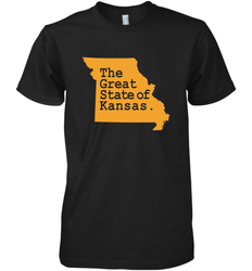 The Great State Of Kansas Men's Premium T-Shirt