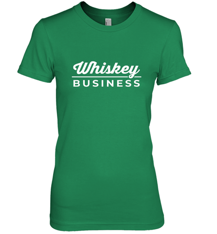 Whiskey Business Drinking St Patrick's Day Women's Premium T-Shirt