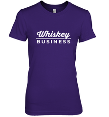 Whiskey Business Drinking St Patrick's Day Women's Premium T-Shirt Women's Premium T-Shirt - FordPhuMy
