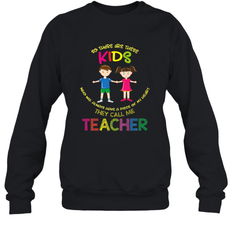 They Call Me Teacher School Kids Fun Appreciation Crewneck Sweatshirt