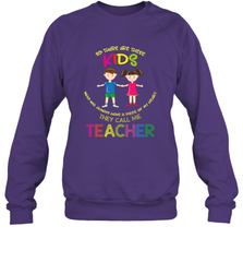 They Call Me Teacher School Kids Fun Appreciation Crewneck Sweatshirt Crewneck Sweatshirt - FordPhuMy