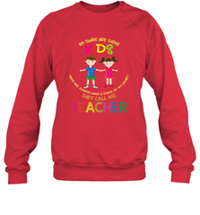 They Call Me Teacher School Kids Fun Appreciation Crewneck Sweatshirt Crewneck Sweatshirt - FordPhuMy