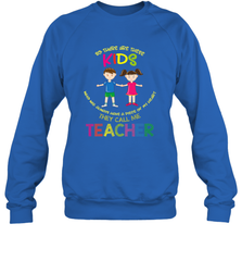 They Call Me Teacher School Kids Fun Appreciation Crewneck Sweatshirt Crewneck Sweatshirt - FordPhuMy
