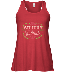 Practice Gratitude and Celebrate Recovery Women's Racerback Tank
