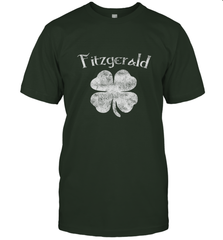 Vintage Fitzgerald Irish Shamrock St Patty's Day Men's T-Shirt Men's T-Shirt - FordPhuMy