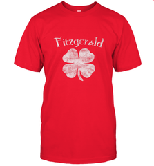 Vintage Fitzgerald Irish Shamrock St Patty's Day Men's T-Shirt Men's T-Shirt - FordPhuMy