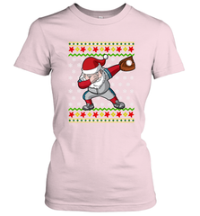 Christmas Dabbing Santa Baseball Gift Women's T-Shirt Women's T-Shirt - FordPhuMy