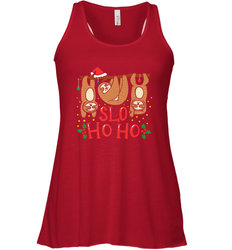 Sloth Christmas Women's Racerback Tank