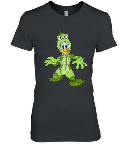 Disney Donald Duck Monster Halloween Costume Women's Premium T-Shirt Women's Premium T-Shirt / Black / XS Women's Premium T-Shirt - FordPhuMy