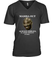 Mamba out always smiles, It's Kobe Bryant of today. Men's V-Neck Men's V-Neck - FordPhuMy
