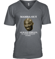 Mamba out always smiles, It's Kobe Bryant of today. Men's V-Neck Men's V-Neck - FordPhuMy