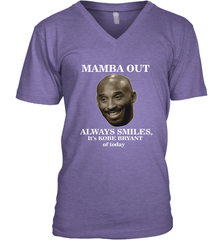 Mamba out always smiles, It's Kobe Bryant of today. Men's V-Neck Men's V-Neck - FordPhuMy