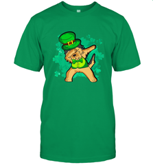 Dabbing Irish Terrier Dog Leprechaun St Patricks Day Ireland Men's T-Shirt Men's T-Shirt - FordPhuMy