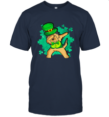 Dabbing Irish Terrier Dog Leprechaun St Patricks Day Ireland Men's T-Shirt Men's T-Shirt - FordPhuMy