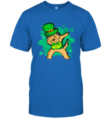 Dabbing Irish Terrier Dog Leprechaun St Patricks Day Ireland Men's T-Shirt Men's T-Shirt - FordPhuMy