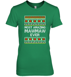 Xmas Gifts for Maw Maw Ugly Christmas gift idea Women's Premium T-Shirt