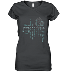 Supernatural For Men Woman Women's V-Neck T-Shirt Women's V-Neck T-Shirt - FordPhuMy