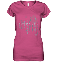 Supernatural For Men Woman Women's V-Neck T-Shirt Women's V-Neck T-Shirt - FordPhuMy
