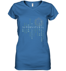 Supernatural For Men Woman Women's V-Neck T-Shirt Women's V-Neck T-Shirt - FordPhuMy