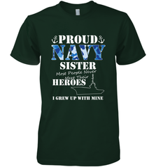 US Military Proud Navy Sister Men or Women Men's Premium T-Shirt Men's Premium T-Shirt - FordPhuMy