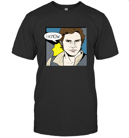 Star Wars Han Solo I Know Pop Art Couples Men's T-Shirt