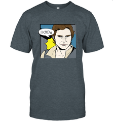 Star Wars Han Solo I Know Pop Art Couples Men's T-Shirt Men's T-Shirt - FordPhuMy
