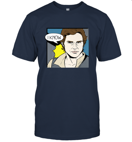 Star Wars Han Solo I Know Pop Art Couples Men's T-Shirt