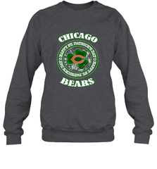 NFL Chicagi Bears Logo Happy St Patrick's Day Crewneck Sweatshirt Crewneck Sweatshirt - FordPhuMy