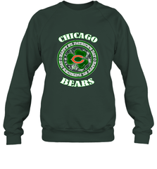 NFL Chicagi Bears Logo Happy St Patrick's Day Crewneck Sweatshirt Crewneck Sweatshirt - FordPhuMy