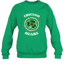 NFL Chicagi Bears Logo Happy St Patrick's Day Crewneck Sweatshirt Crewneck Sweatshirt - FordPhuMy