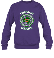 NFL Chicagi Bears Logo Happy St Patrick's Day Crewneck Sweatshirt Crewneck Sweatshirt - FordPhuMy