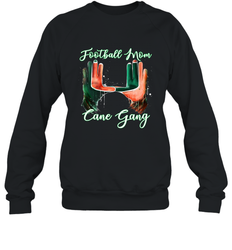 Football mom cane gang 2 Crewneck Sweatshirt
