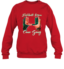Football mom cane gang 2 Crewneck Sweatshirt Crewneck Sweatshirt - FordPhuMy