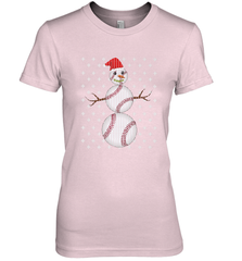 UGLY CHRISTMAS Baseball Snowman Holiday Santa Funny Men Gift Women's Premium T-Shirt Women's Premium T-Shirt - FordPhuMy