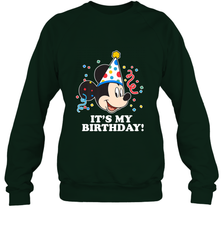 Disney Mickey Mouse It�s My Birthday Crewneck Sweatshirt Crewneck Sweatshirt - FordPhuMy