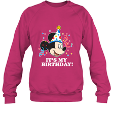 Disney Mickey Mouse It�s My Birthday Crewneck Sweatshirt Crewneck Sweatshirt - FordPhuMy