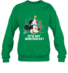 Disney Mickey Mouse It�s My Birthday Crewneck Sweatshirt Crewneck Sweatshirt - FordPhuMy