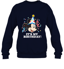 Disney Mickey Mouse It�s My Birthday Crewneck Sweatshirt Crewneck Sweatshirt - FordPhuMy