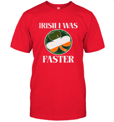 Irish I Was Faster Funny Running St Patricks Day Men's T-Shirt Men's T-Shirt - FordPhuMy