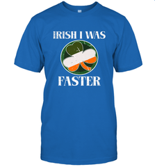 Irish I Was Faster Funny Running St Patricks Day Men's T-Shirt Men's T-Shirt - FordPhuMy