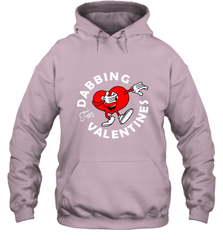 Dabbing Heart For Valentine's Day Art Graphics Heart Gift Hooded Sweatshirt Hooded Sweatshirt - FordPhuMy