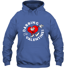 Dabbing Heart For Valentine's Day Art Graphics Heart Gift Hooded Sweatshirt Hooded Sweatshirt - FordPhuMy