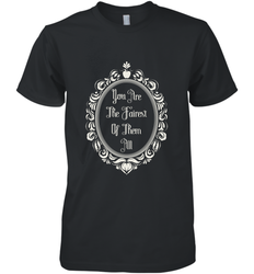 Disney Snow White You're The Fairest Mirror Men's Premium T-Shirt