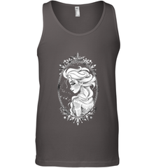 Disney Frozen Elsa Sketch Portrait Snowflakes Men's Tank Top Men's Tank Top - FordPhuMy