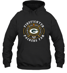 Green Bay Packers NFL Pro Line Green Firefighter Hooded Sweatshirt
