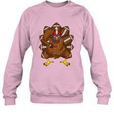 Cool Turkey Football Feathers Funny Thanksgiving Sports Crewneck Sweatshirt Crewneck Sweatshirt - FordPhuMy