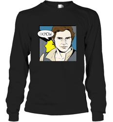 Star Wars Han Solo I Know Pop Art Couples Long Sleeve T-Shirt